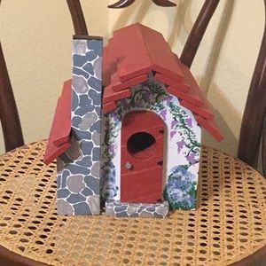 hand painted Birdhouse